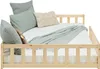 Homestyle4u Kinderbett Natur mit Rausfallschutz 120x200 cm Produktbild-Vorschau 20