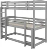 Letto a castello Sweiko, 90x200cm, letto a castello triplo Anteprima dell’immagine prodotto 11