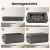 WOLTU 6er Set Aufbewahrungsboxen mit Deckel, mit Griffen, Produktbild-Vorschau 10