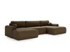 GrainGold Ecksofa U-Form Savana - Ecksofa mit Produktbild-Vorschau 3