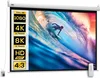 HOMCOM 4:3 Beamer Leinwand Elektrisch 171 x 130cm Produktbild-Vorschau 1
