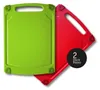 Coolinato 2tlg Set Schneidebretter 29x20cm rot/grün Produktbild-Vorschau 2