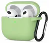 AirPods 4 Silikon Schutzhülle mit Karabiner, Soft Touch Produktbild-Vorschau 1