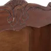 NÁSTĚNKA "CLEA" | Mahagon, 80 cm | Závěsná police s řezbou Náhled obrázku produktu 4