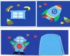 Vipack Spielbett Pino, Liegefläche 90x200 cm mit Textilset Produktbild-Vorschau 5