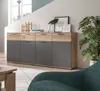 Mason Sideboard 4 Türen, 1 Schublade Eiche Nachbildung. Produktbild-Vorschau 8