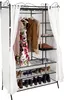 tectake® Metall-Garderobenschrank 112 x 207 x 57 cm Produktbild-Vorschau 2