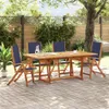 vidaXL Gartenstühle 4 Stk. Klappbar Massivholz Akazie und Produktbild-Vorschau 9