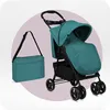 MoMi ISLA - Poussette compacte ultralégère pour bébé dès la Voir les images du produit 4