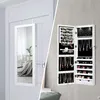 COSTWAY Armoire à bijoux LED avec miroir intégral Étagère à Voir les images du produit 2