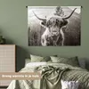 MuchoWow® Wandteppich Wandbehang Scottish Hochlandrind - Produktbild-Vorschau 4