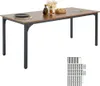 VEVOR Rechteckiger Esstisch Küchentisch Holztisch (180 cm / Produktbild-Vorschau 1