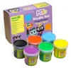 ökoNorm Fingerfarben nawaro, 6er Set "Milo"- schwarz, Produktbild-Vorschau 1