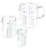 TreeBox Messbecher - Glas -  3er Set - 50 ml, 125 ml & 250 Produktbild-Vorschau 1
