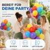 50x Luftballons bunt Ø 35 cm –  Ballons aus Naturkautschuk, Produktbild-Vorschau 6