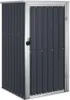 vidaXL Gerätehaus Anthrazit 88x89x161 cm Verzinkter Stahl Produktbild-Vorschau 1