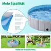 Yaheetech Faltbare Hundepool ⌀120 cm, Planschbecken für Produktbild-Vorschau 6