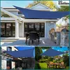 Sonnenschutzplane Segel Markise marineblau wasserdicht 4x4m Produktbild-Vorschau 17