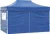 vidaXL Faltzelt Pop-Up mit 4 Seitenteilen 3x4,5 m Blau Produktbild-Vorschau 5