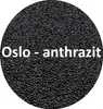 A close-up of a round doormat with text overlay.