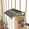 Outsunny Vordach für Haustür 100 x 75 cm Überdachung aus Produktbild-Vorschau 9