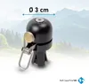 Fahrradklingel 2-in-1 Lenkerendkappe, 22,2 mm Rennrad Bar Produktbild-Vorschau 2