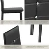 Lot de chaises avec strass - noir, Lot de 6 Voir les images du produit 4