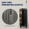 MuchoWow® Koffer Handgepäck Trolley Rollkoffer Kleine Produktbild-Vorschau 3