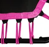 INLEA FITNESS Trampolína 130 cm s madlem – růžová Náhled obrázku produktu 5