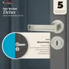 DOMINO Türgriff Drückergarnitur BB-Buntbart Set | Rund BB Produktbild-Vorschau 6