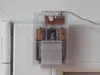 Fensterhaken weiß mit Batteriehalter, Batteriefachhalter Produktbild-Vorschau 4