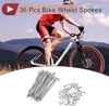 36 Satz 12G Fahrradspeichen 76mm Fahrradspeichen 45 Stahl Produktbild-Vorschau 1