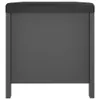 vidaXL Sitzbank mit Stauraum und Kissen Grau 105x40x45cm Produktbild-Vorschau 6