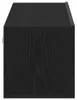 mobile TV vidaXL look rovere nero 120x30x30,5 cm materiale Anteprima dell’immagine prodotto 7