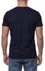 Mivaro Herren T-Shirt 3er Pack V-Ausschnitt Dunkelblau - Produktbild-Vorschau 5