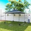Pavillon ca. 4x4m Wasserdicht Stabil Winterfest Pop-up Produktbild-Vorschau 3