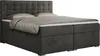 Boxspringbett 180x200 mit Bettkasten, Bett 180x200 mit Produktbild-Vorschau 4
