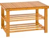 Stojan na boty 70 x 28 x 45 cm z bambusu a lavice Náhled obrázku produktu 5