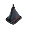 Pomello cambio borsa cuciture rosse + telaio 5 velocità Per Anteprima dell’immagine prodotto 5