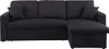Ecksofa reversibel mit Schlaffunktion "Alain" - 221 x 145 x Produktbild-Vorschau 4