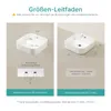 Diagrams showing dimensions and installation options for a ceramic sink. Voir les images du produit