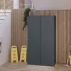Skříňka na úklidové prostředky Skříňka na smeták Kovová Náhled obrázku produktu 4