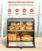 Doppelschichtiger Brotkasten für Küchentheke - Brotbox Produktbild-Vorschau 4