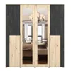 Drehtürenschrank Kleiderschrank 200 cm Artisan Produktbild-Vorschau 3