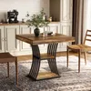 A dining table set in a kitchen or dining room setting. Podgląd zdjęcia produktu