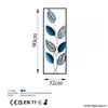 Wallity, Leaf, Dekoratives Wandaccessoire aus Metall, 100 % Produktbild-Vorschau 7