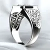 Männer Skorpion graviert Legierung breiter Finger Ring Produktbild-Vorschau 5