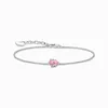 Thomas Sabo Armband Mit Zirkonia Tropfen Länge 19 Cm Pink Produktbild-Vorschau 1