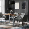 Esstisch Vicco Merido Eiche rustikal/Grau 140 x 80 cm, Produktbild-Vorschau 3