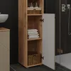 Badschrank Vicco Irma Beige 30 x 192 cm, Model 58295 Produktbild-Vorschau 4